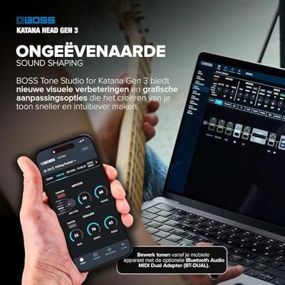 Boss Katana Head Gen 3 100 Watt gitaarversterker top