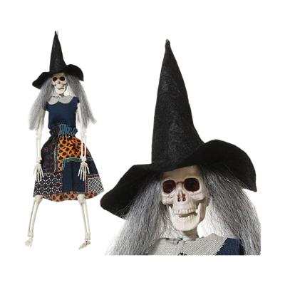 Halloween Decoraties Heks Skelet 47 cm