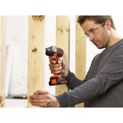 BLACK + DECKER - Accu MultiEvo Boorschroefmachine 18V 1,5Ah + Oplader - MT218K-QW - Gereedschap met verwisselbare kop - thumbnail