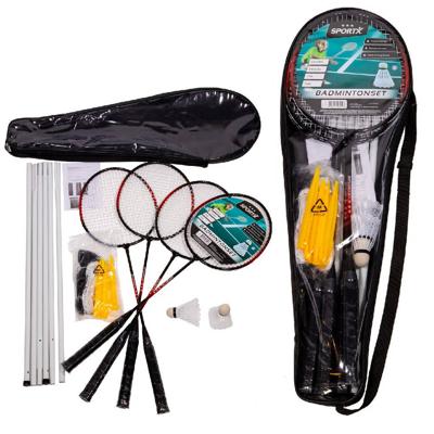SportX badmintonset met net SportX badmintonset met net