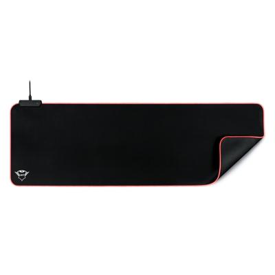Trust GXT 764 Glide-Flex Muismat - Gaming - XXL - RGB - Illuminated Desktop accessoire Zwart - thumbnail