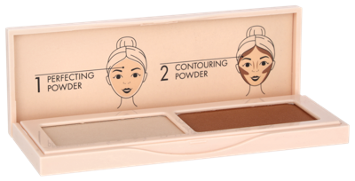 Pupa Milano - Pupa Wonder Me Natural Sculpt Palette 8 g 01 Light Bronzer Dames