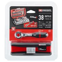 Facom Doppendoos met ratel met draaiend heft 1/4" - R.360NANOPB - thumbnail