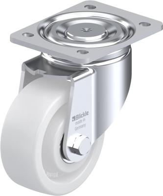Blickle LH-SPO 127K Zwenkwiel Wieldiameter: 125 mm Draagvermogen (max.): 750 kg 1 stuk(s)