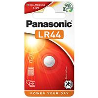 Panasonic LR44 (L1154) Knopcel Power Batterijen 1.5V Mangaan Alkaline, Pack van 3 - thumbnail
