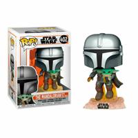 Funko Pop! Star Wars: The Mandalorian - The Mandalorian with the child speelfiguur - thumbnail