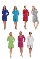 Rits badjas met naam-koraal-xl - thumbnail