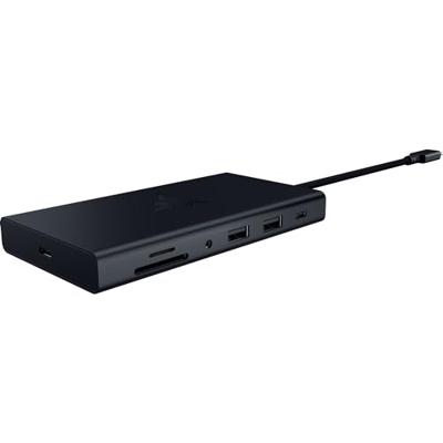 RAZER USB-C® Dock USB-C dockingstation Geschikt voor merk (dockingstation): Universeel USB-C Power Delivery, Geïntegreerde kaartlezer - thumbnail