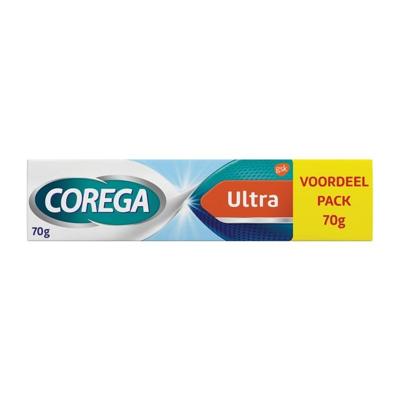 Corega Ultra kleefcreme voor de gebitsprothese 70 Gram