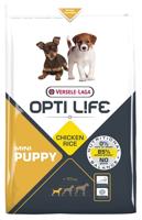 Opti Life Puppy Mini hondenvoer 2 x 2,5 kg - thumbnail
