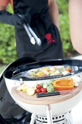 Weber Grillkorf - Groot model, roestvrij staal