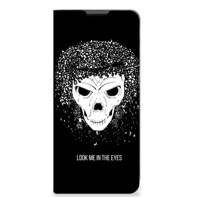 Mobiel BookCase Motorola Moto G51 5G Skull Hair