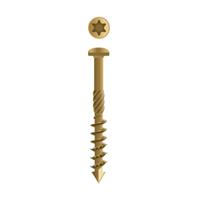 Dynaplus gevelschroef [200x] - AR-BRONZE - cillinderkop - TX-15 - 4.0x40/22mm - thumbnail