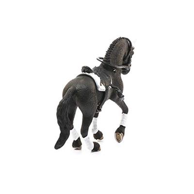Schleich Friese Hengst met Zadel - thumbnail