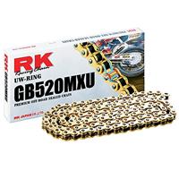RK Chain 520 mxu 114 c gold/gold open - thumbnail
