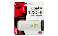Kingston Technology DataTraveler G4 USB flash drive 128 GB USB Type-A 3.2 Gen 1 (3.1 Gen 1) Groen, Wit - thumbnail