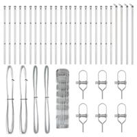 Weidehekwerk Zilver 50 x 0.8 m Gegalvaniseerd staal - thumbnail