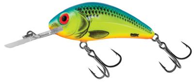 Salmo Rattlin Hornet Floating 5.5Cm Yellow Holographic Perch