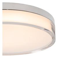 Lucide PLANO - Plafonnière Badkamer - Ø 28 cm - LED Dimb. - CCT - 1x16W 2700K/4000K - IP44 - Opaal - thumbnail