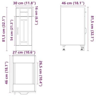 Keuken onderkast Lucca bewerkt hout hoogglans wit Keuken onderkast Lucca bewerkt hout hoogglans wit