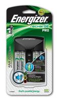 Energizer Pro ACU HR6 POW batterijlader + 2 AA 2000 mAh batterijen - thumbnail