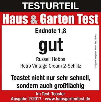 Russell Hobbs 21682-56 broodrooster 2 snede(n) Zand 1300 W