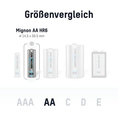 Ansmann AA maxE 2500mAh 4x