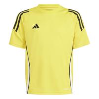 adidas Tiro 24 Voetbalshirt Kids Geel Zwart Wit - thumbnail