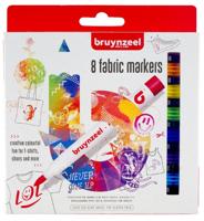 Textielstift Bruynzeel Teens set à 8 kleuren - thumbnail
