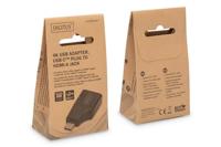 Digitus USB 2.0 Adapter [1x USB-C - 1x HDMI-bus] AK-300450-000-S - thumbnail