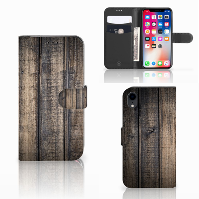 Apple iPhone Xr | Book Style Case | Steigerhout Apple iPhone Xr | Book Style Case | Steigerhout