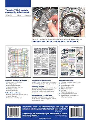 Yamaha YZF-R125 (08 - 12) 5543