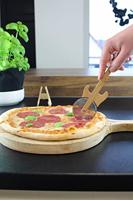 Gitaar pizzawiel met standaard - thumbnail