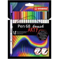 Brushstift stabilo pen 68/18 arty 18st assorti | 6 stuks - thumbnail