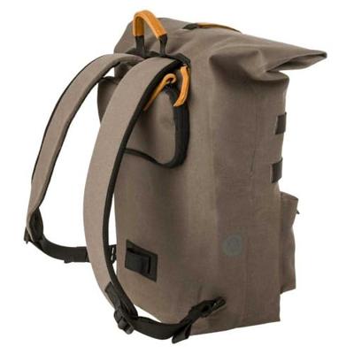 AGU Convoy Enkele Fietstas/Rugzak Urban Click'nGo - Beige - Waterdicht AGU Convoy Enkele Fietstas/Rugzak Urban Click'nGo - Beige - Waterdicht