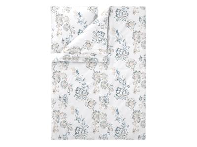 LIVARNO Satijnen dekbedovertrek 140 x 200 cm (Wit)