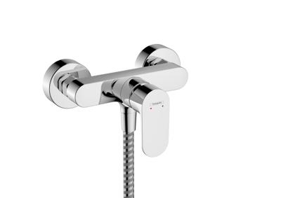 Hansgrohe Rebris S ééngreeps douchemengkraan opbouw met 2 flow rates, chroom
