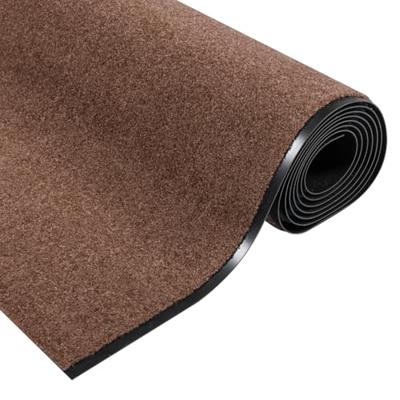 Deurmat Bruin en zwart 120 x 350 cm Polypropyleen en vinyl Deurmat Bruin en zwart 120 x 350 cm Polypropyleen en vinyl