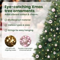 Kunstkerstboom met 150 LED met standaard Groen 150 cm PE en PVC - thumbnail