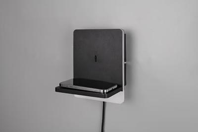 Trio Led slaapkamer wandlampFairfield zwart - 248670132