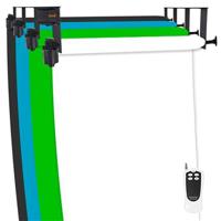 StudioKing achtergrond systeem elektrisch b-4we voor 4 rollen - thumbnail