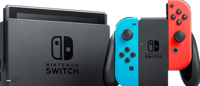 Nintendo Switch (2019 upgrade) - Red/Blue - thumbnail