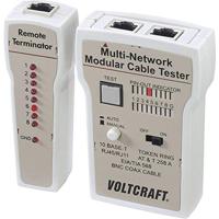 VOLTCRAFT CT-2 CT-2 Kabeltester Geschikt voor: RJ-45, BNC, RJ-11 - thumbnail