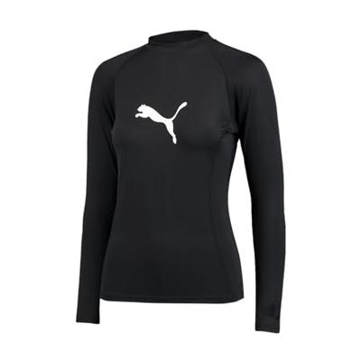 Puma Long Sleeve Rash Guard Dames Zwart-XL