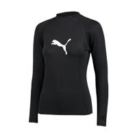 Puma Long Sleeve Rash Guard Dames Zwart-XS - thumbnail