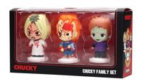 Chucky Pokis Rubber Minifigures 3-Pack 7 cm - thumbnail