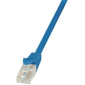 LogiLink CP2056U RJ45 Netwerkkabel, patchkabel CAT 6 U/UTP 2.00 m Blauw Snagless 1 stuk(s)