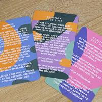 Gift Republic Wekelijkse Wellness Kaarten - Yoga - thumbnail