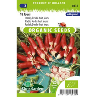 Radijs 18 Jours BIO zaden - thumbnail
