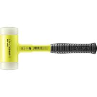 Halder Kunststofhamer | lengte 325 mm kop d. 60 mm | stalen buis | hard splintervrij nylon wit | 1 stuk - 3377.160 3377.160 - thumbnail